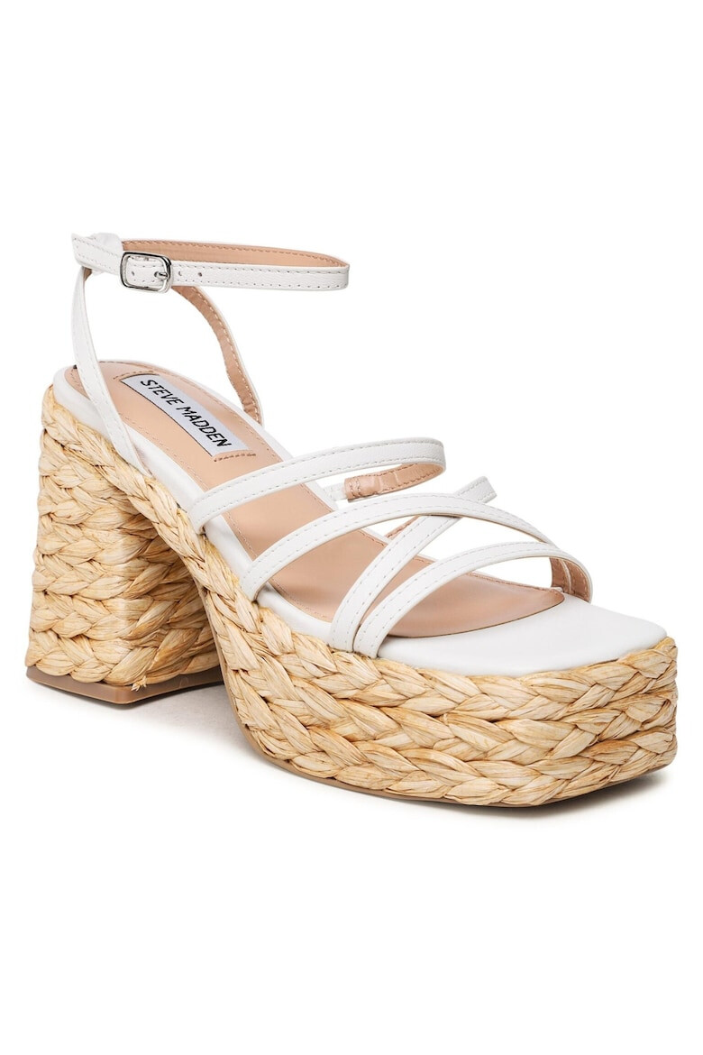 Steve Madden Sandale dama 302094714 Piele naturala Ecru - Pled.ro