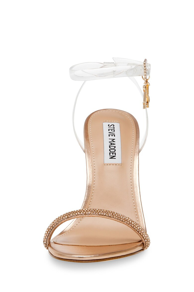 Steve Madden Sandale de piele ecologica cu strasuri - Pled.ro