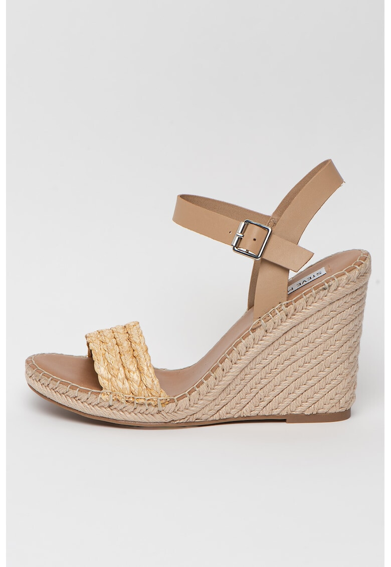 Steve Madden Sandale tip espadrile cu talpa wedge Miriana - Pled.ro