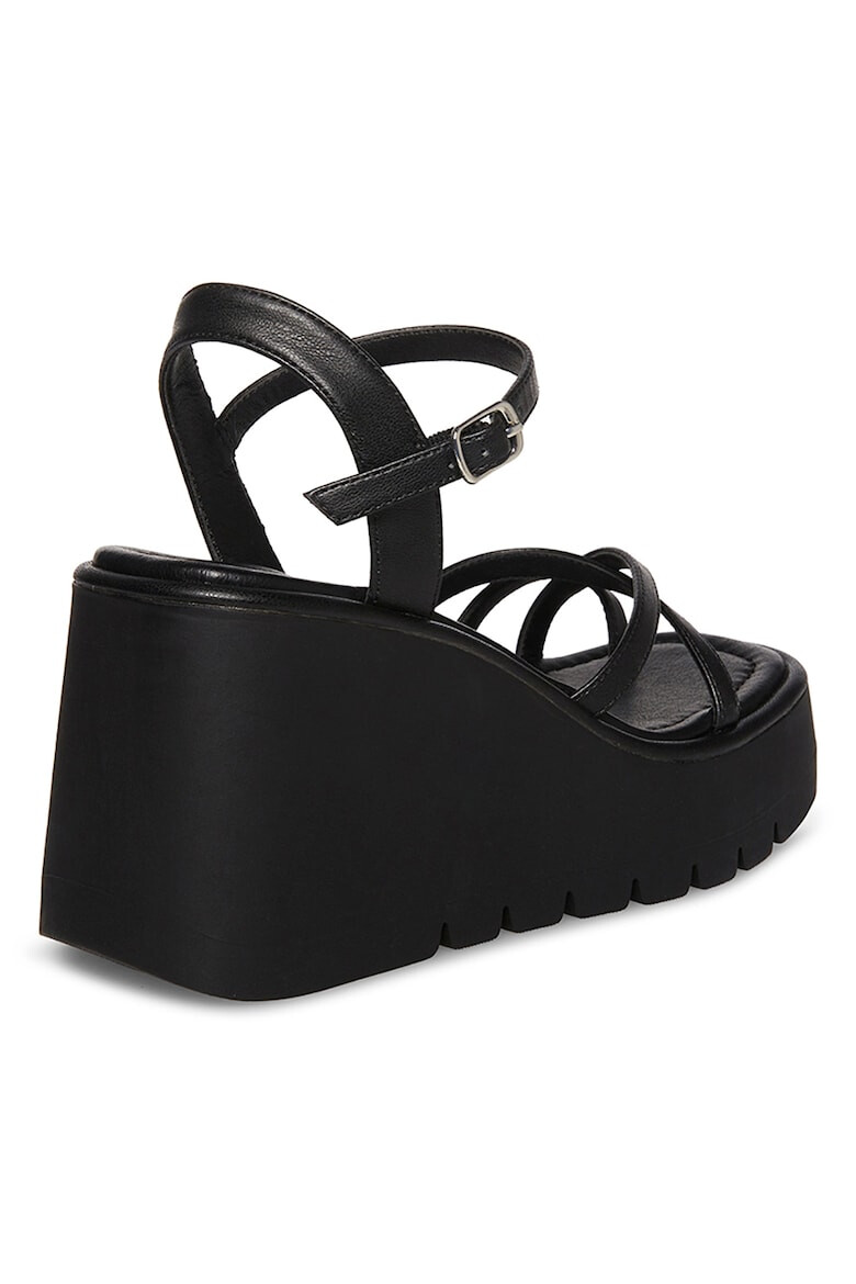 Steve Madden Sandale wedge de piele ecologica - Pled.ro