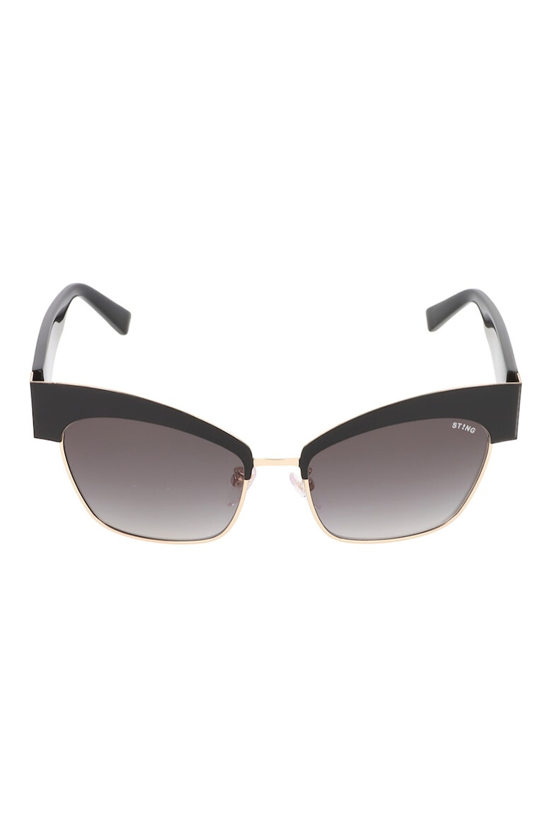 STING Ochelari de soare unisex dreptunghiulari cu logo - Pled.ro