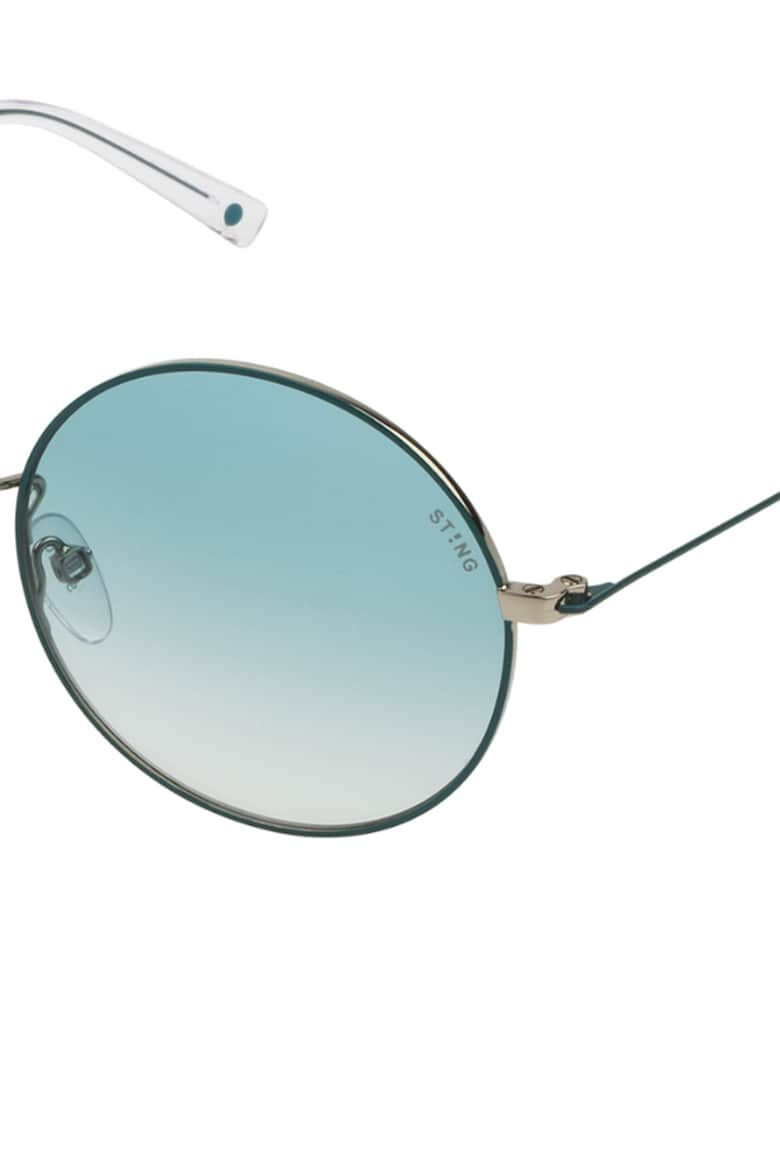 STING Ochelari de soare unisex rotunzi cu lentile in degrade - Pled.ro