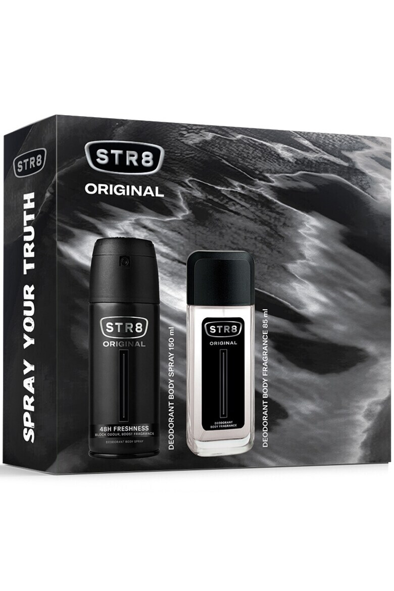 STR8 Set cadou Original: Parfum pentru corp 85 ml + Deodorant spray pentru corp 150 ml - Pled.ro