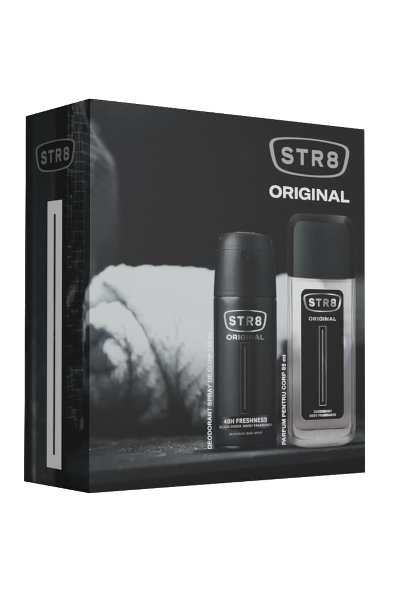 STR8 Set cadou Original: Parfum pentru corp 85 ml + Deodorant spray pentru corp 150 ml - Pled.ro