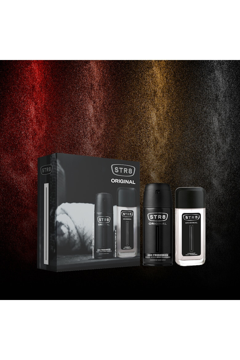 STR8 Set cadou Original: Parfum pentru corp 85 ml + Deodorant spray pentru corp 150 ml - Pled.ro