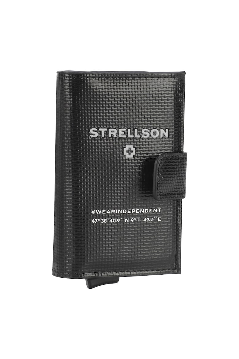 Strellson Portofel din piele cu logo E-Cage Stockwell - Pled.ro