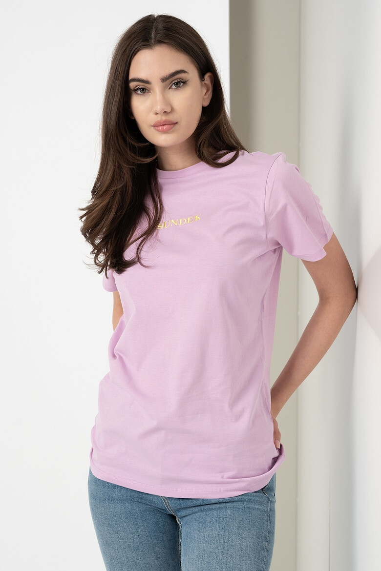 Sundek Tricou cu logo brodat Julie - Pled.ro