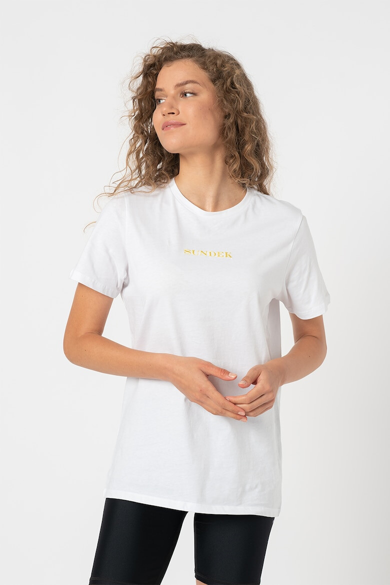 Sundek Tricou cu logo brodat Julie - Pled.ro