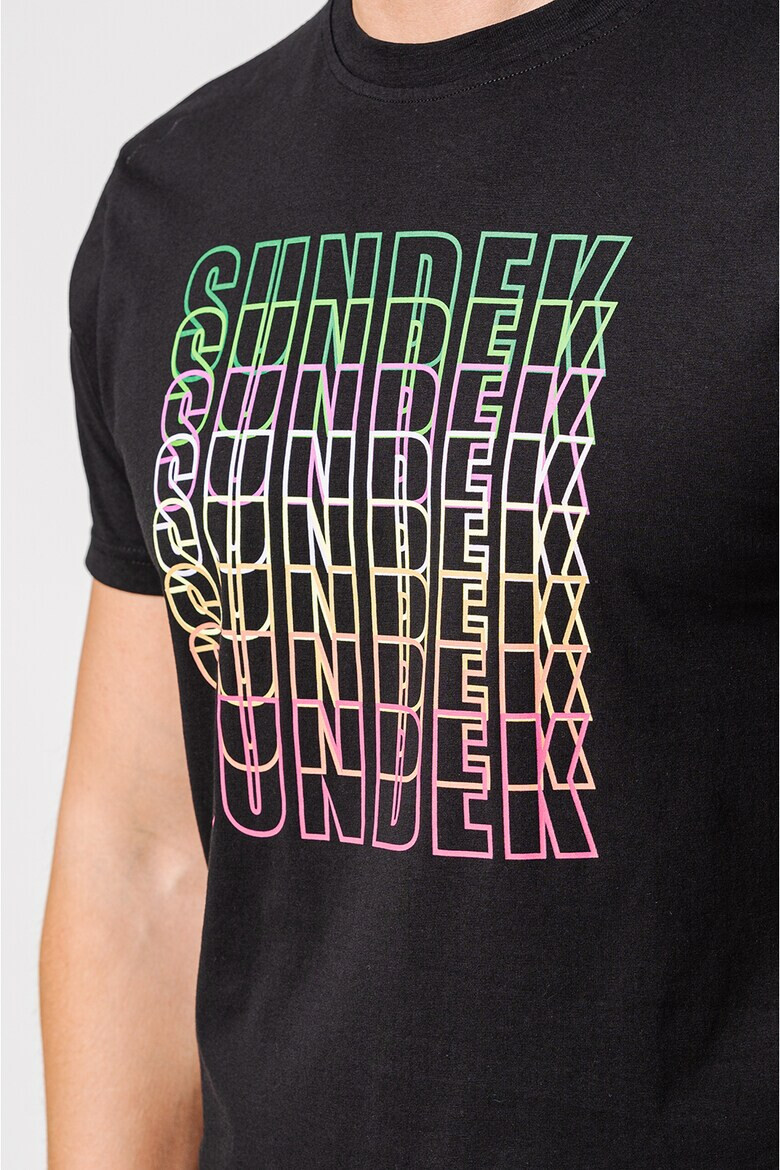 Sundek Tricou de bumbac cu imprimeu logo - Pled.ro