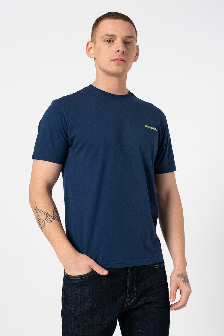 Sundek Tricou de bumbac cu logo Brock - Pled.ro