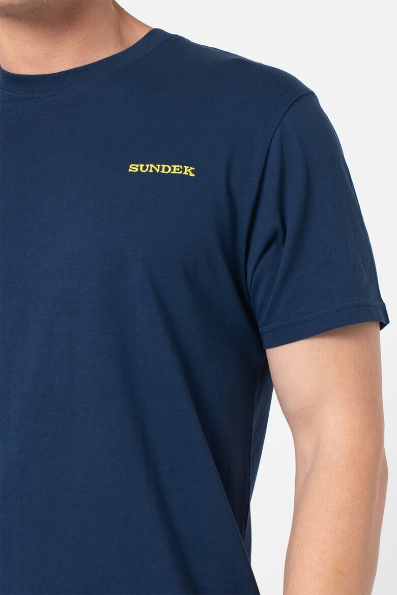 Sundek Tricou de bumbac cu logo Brock - Pled.ro