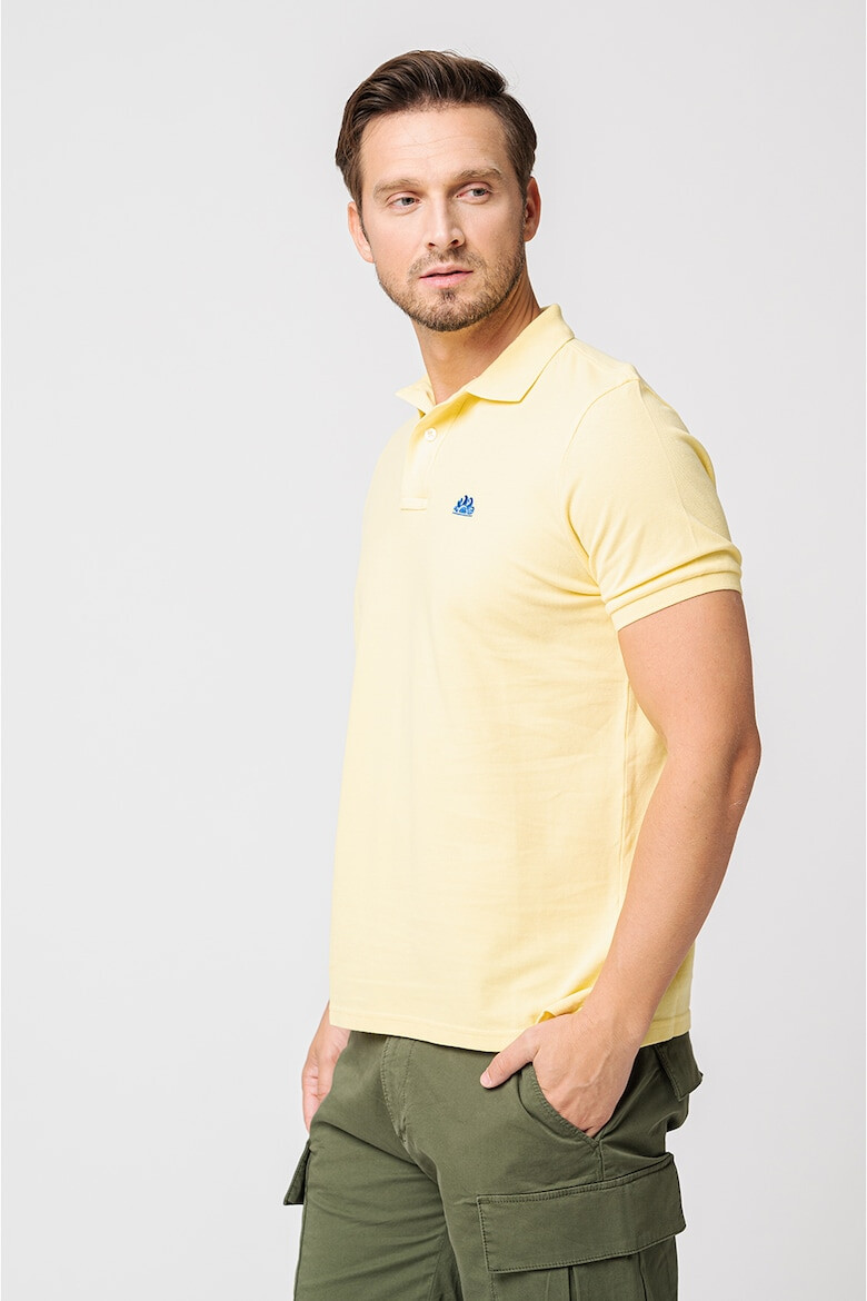 Sundek Tricou polo cu detaliu logo brodat pe piept Chadwick - Pled.ro