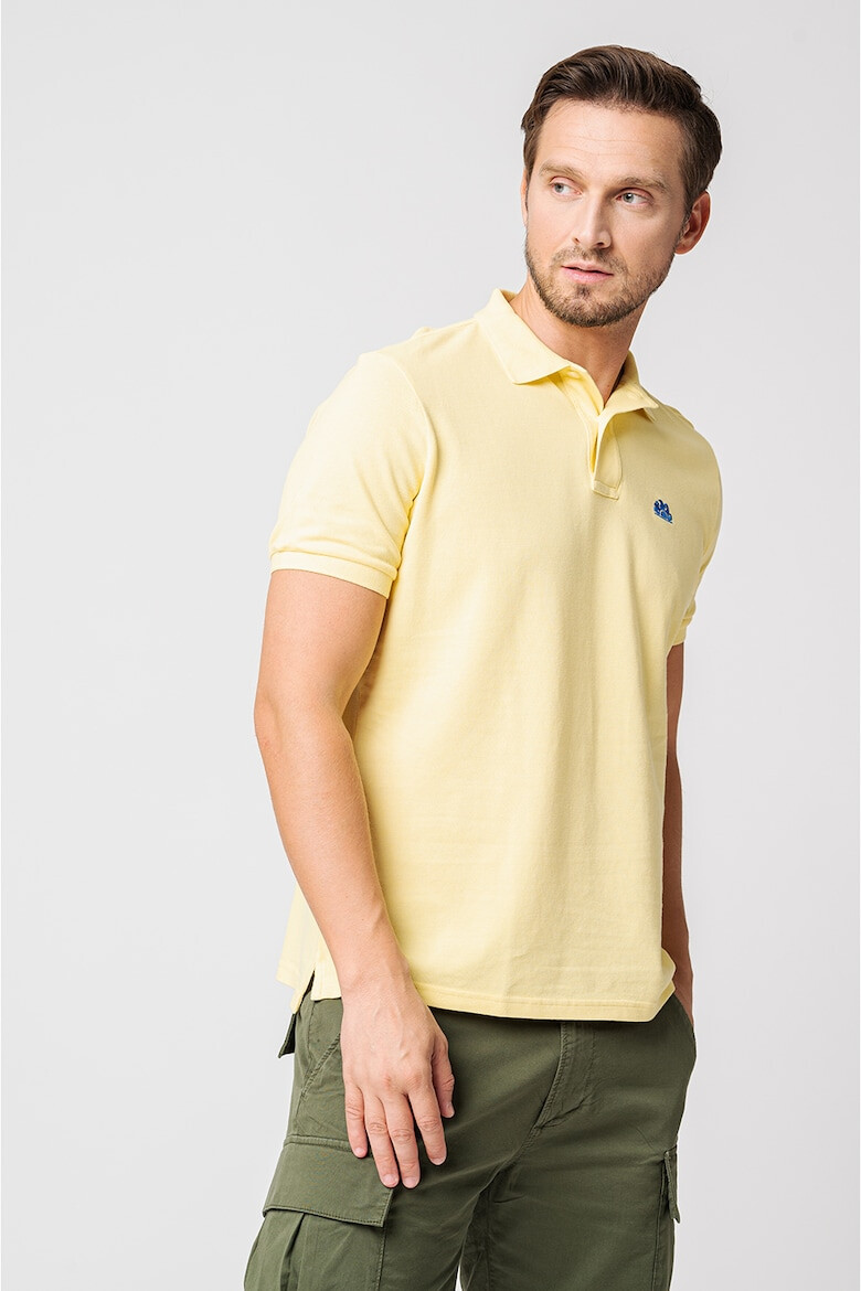 Sundek Tricou polo cu detaliu logo brodat pe piept Chadwick - Pled.ro