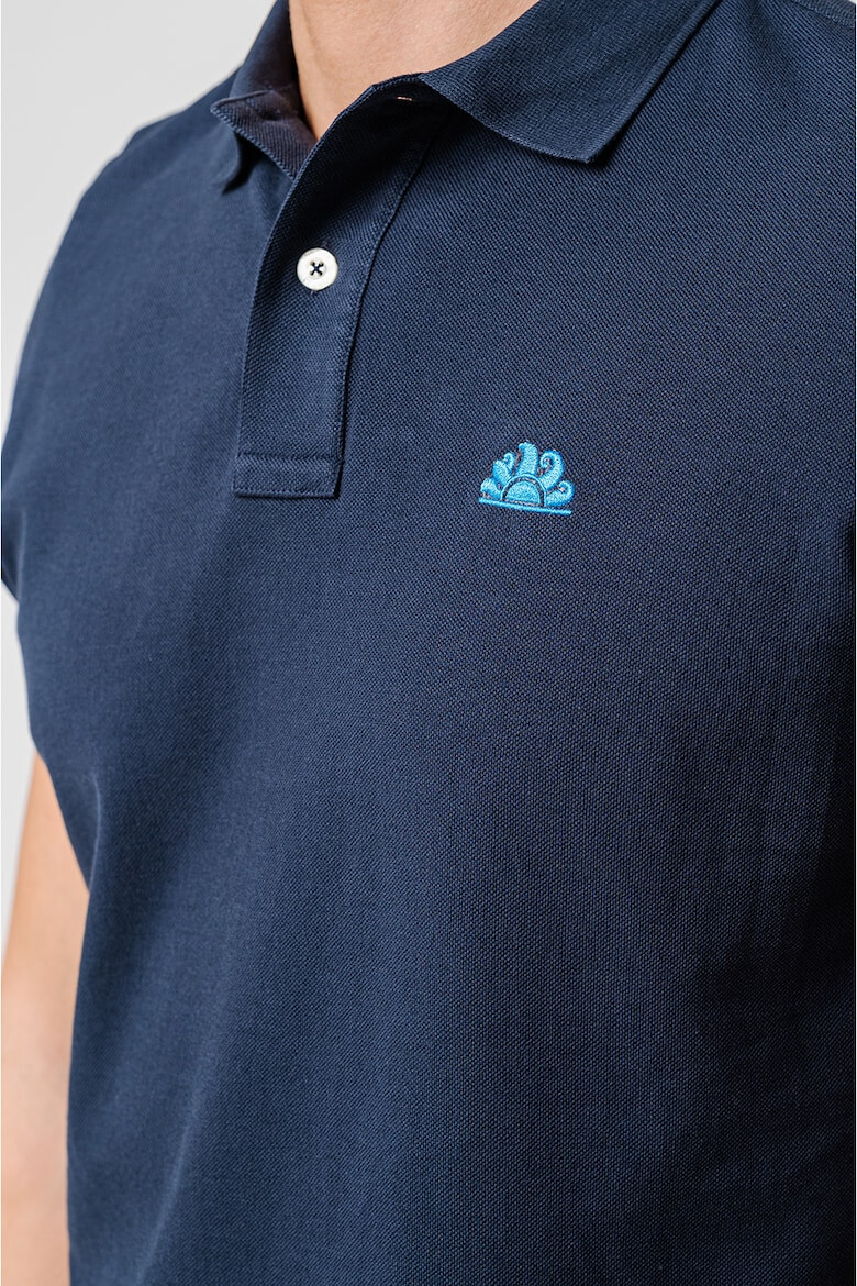 Sundek Tricou polo cu detaliu logo brodat pe piept Chadwick - Pled.ro