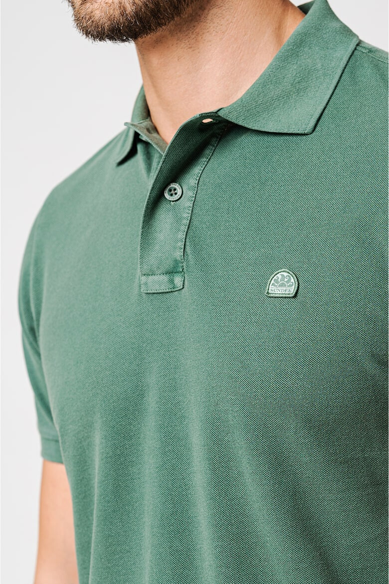 Sundek Tricou polo cu logo brodat - Pled.ro