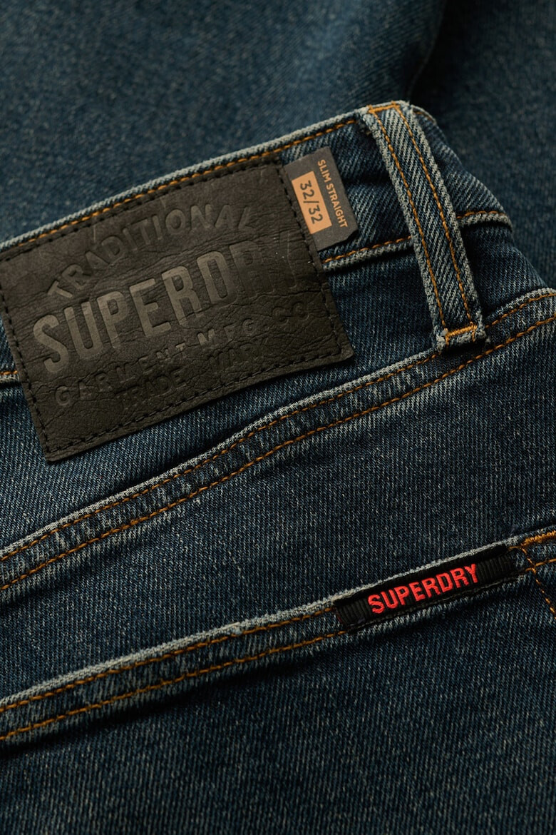 SUPERDRY Blugi drepti slim fit din amestec de bumbac organic Vintage - Pled.ro