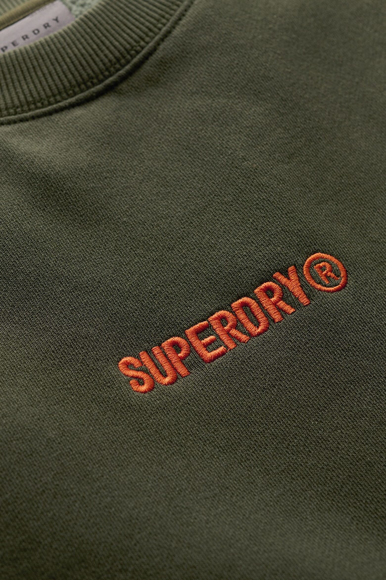 SUPERDRY Bluza de trening din amestec de bumbac cu logo brodat - Pled.ro