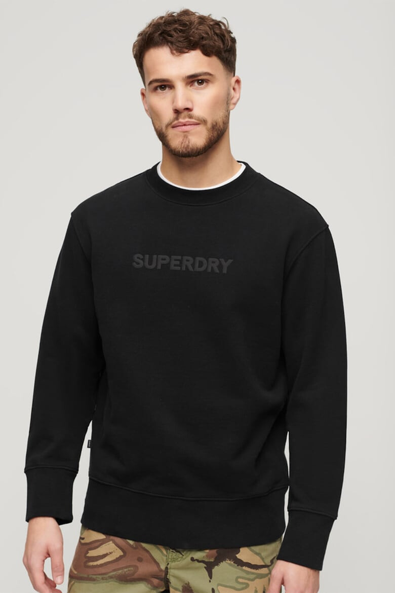 SUPERDRY Bluza de trening lejera cu logo - Pled.ro