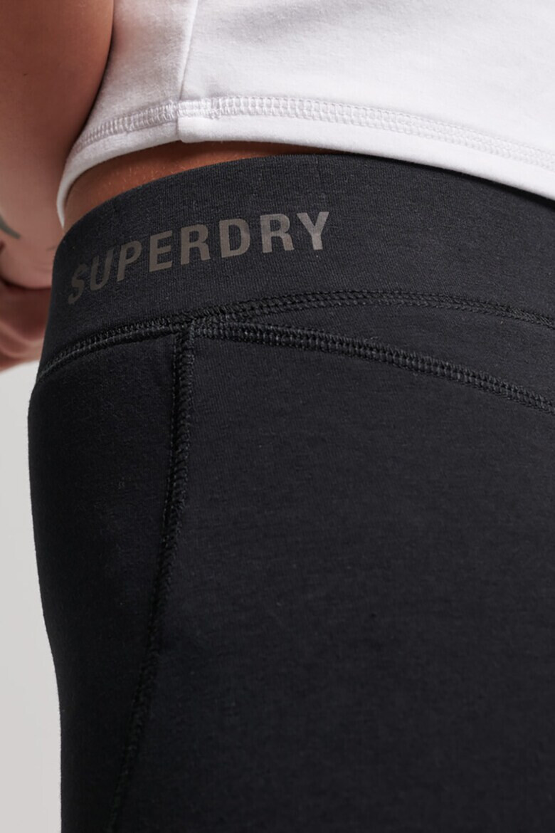 SUPERDRY Colanti scurti cu talie inalta - Pled.ro