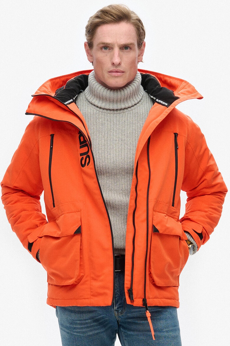 SUPERDRY Geaca cu vatelina si fermoar - Pled.ro