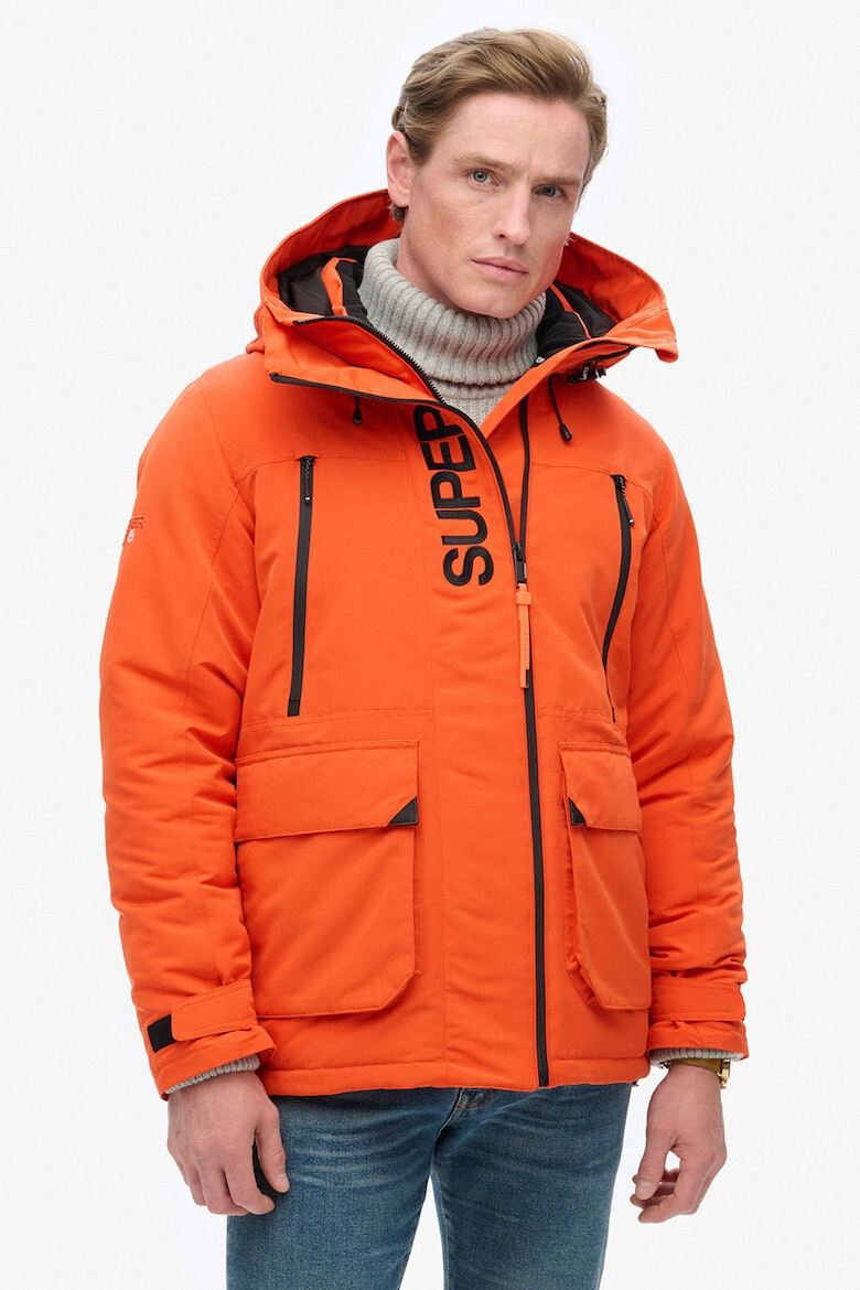 SUPERDRY Geaca cu vatelina si fermoar - Pled.ro