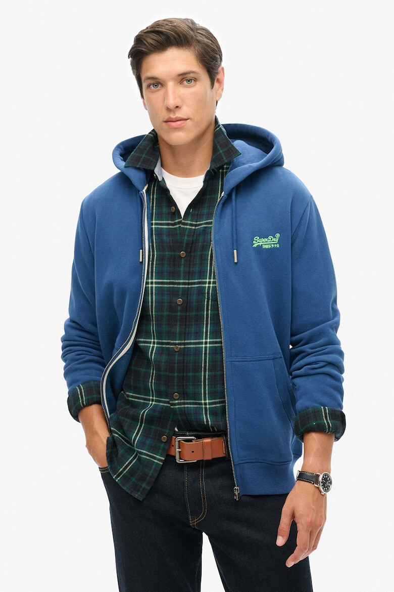 SUPERDRY Hanorac cu fermoar Essential - Pled.ro