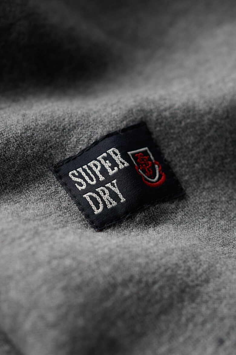 SUPERDRY Hanorac cu snur de ajustare si buzunar kangaroo Ovin Athletic - Pled.ro