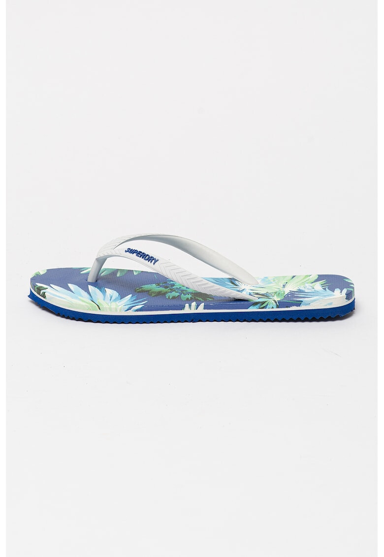 SUPERDRY Papuci flip-flop cu logo in relief Classic Vintage - Pled.ro