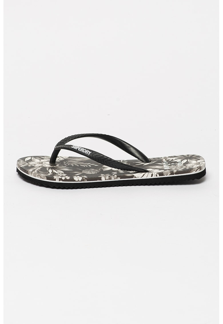 SUPERDRY Papuci flip-flop de cauciuc - Pled.ro