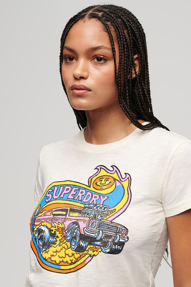 SUPERDRY Tricou cu imprimeu grafic - Pled.ro