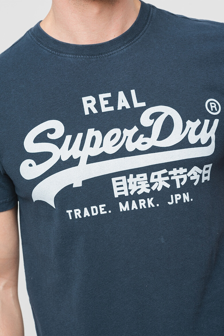 SUPERDRY Tricou din bumbac cu imprimeu logo Vintage - Pled.ro