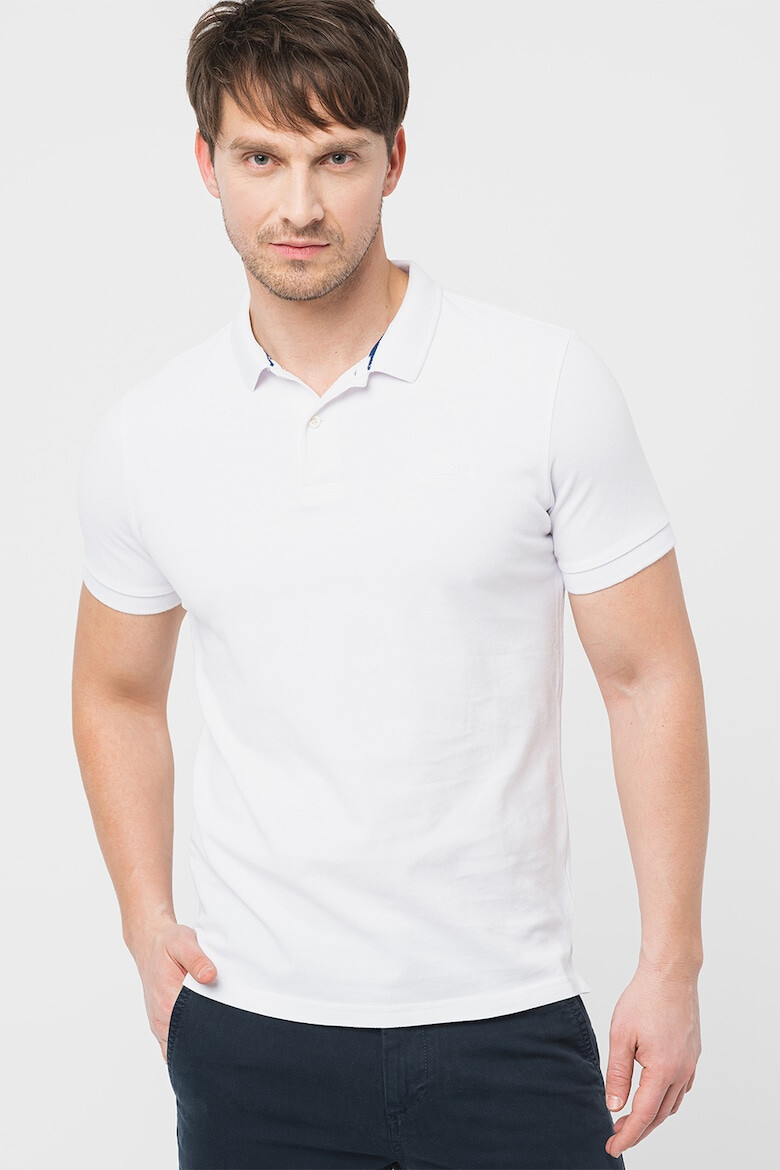 SUPERDRY Tricou polo din bumbac pique Classic - Pled.ro