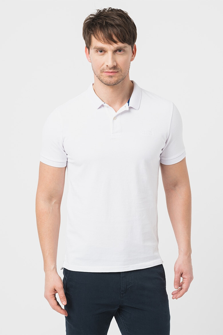 SUPERDRY Tricou polo din bumbac pique Classic - Pled.ro