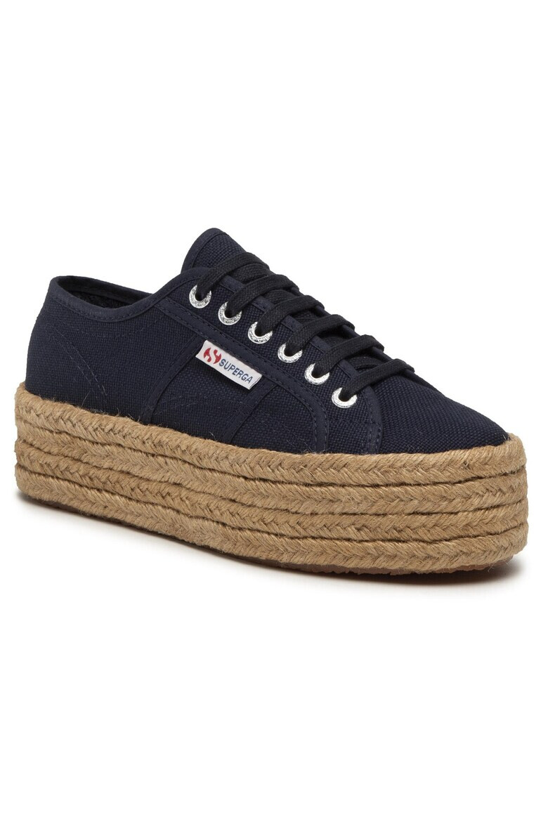 Superga Espadrile dama 207960213 Textil Albastru marin - Pled.ro