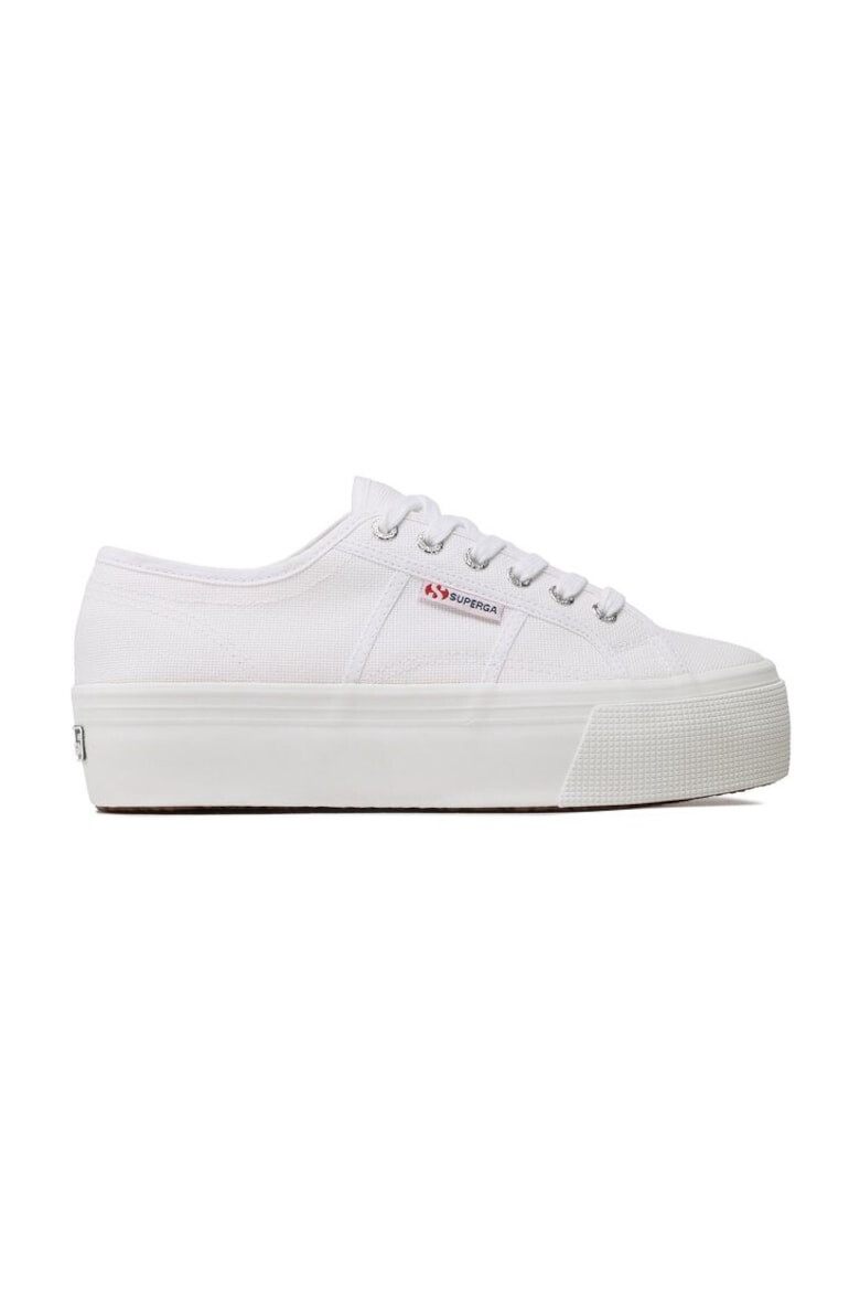 Superga Tenisi dama 207960 Textil Alb - Pled.ro