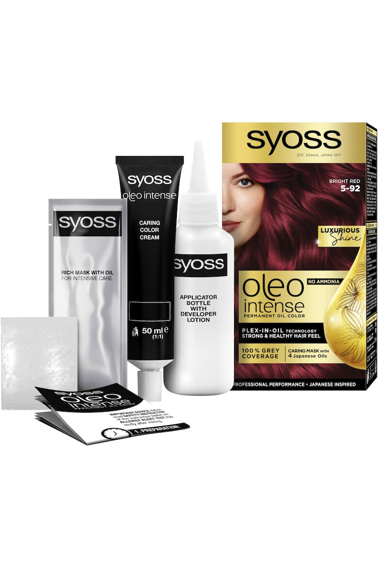 Syoss Vopsea de par permanenta fara amoniac Color Oleo Intense Saten 115ml - Pled.ro