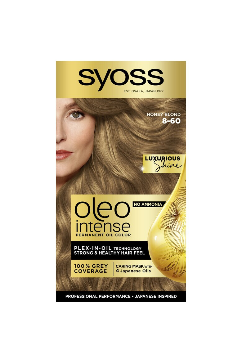 Syoss Vopsea de par permanenta fara amoniac Color Oleo Intense Saten 115ml - Pled.ro