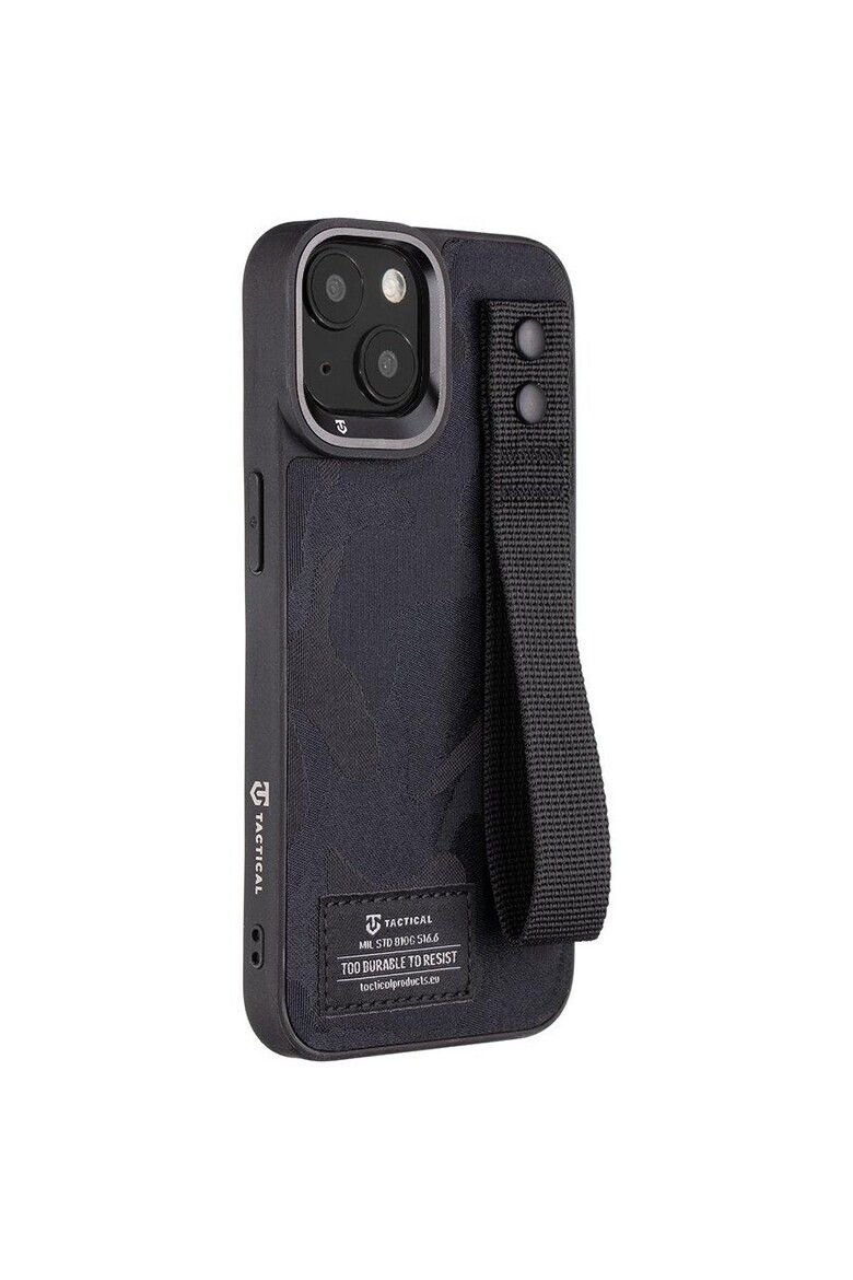 Tactical Husa de protectie Camo Troop pentru iPhone 14 Black - Pled.ro