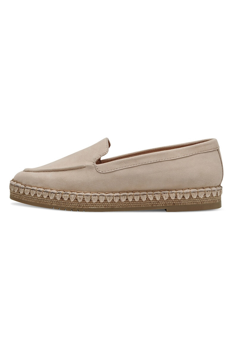 Tamaris Espadrile din piele cu model uni - Pled.ro