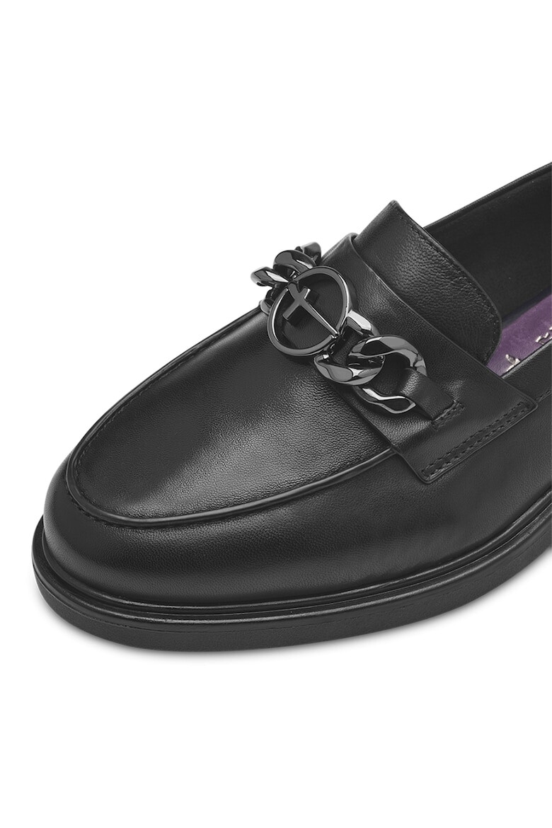 Tamaris Pantofi loafer din piele cu detaliu monograma - Pled.ro