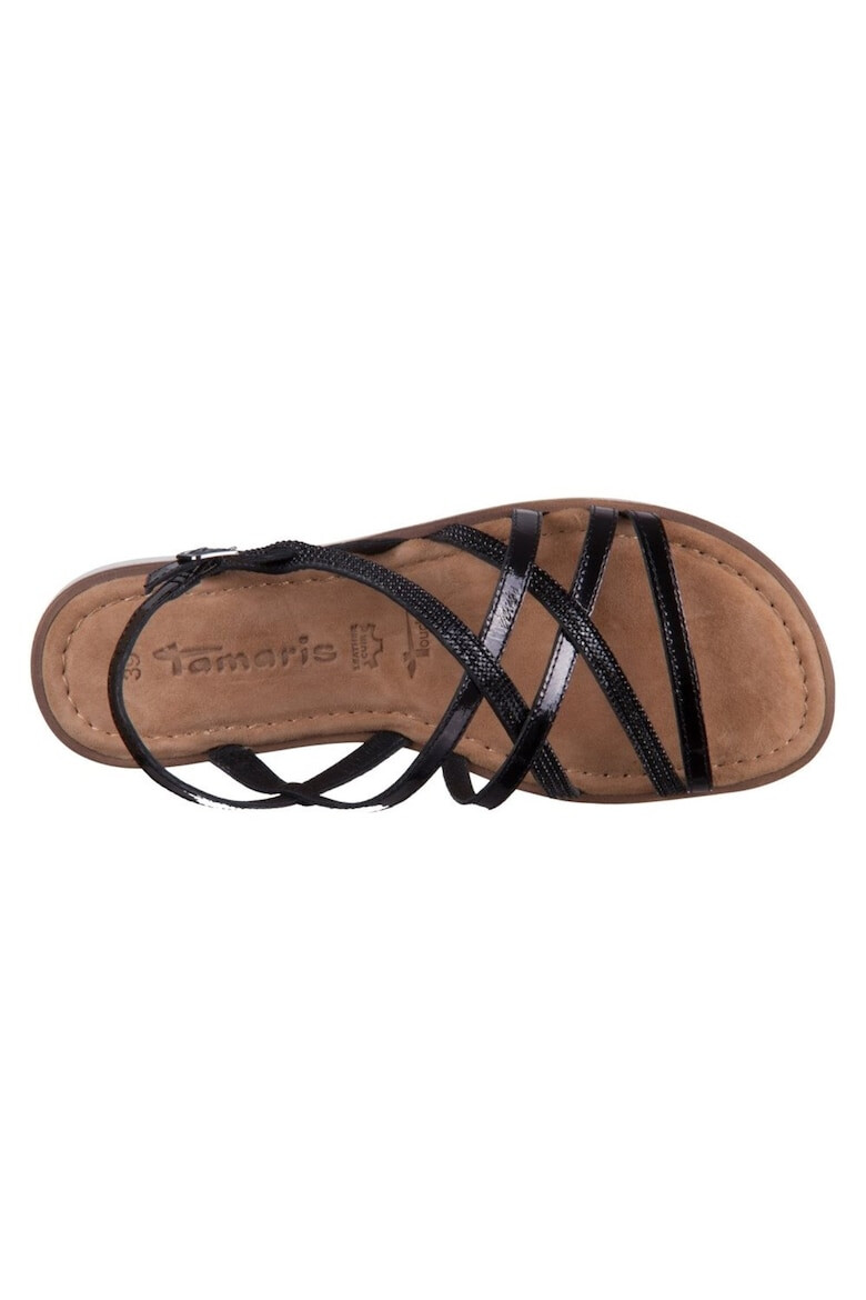 Tamaris Sandale dama 875545 Piele naturala Negru - Pled.ro