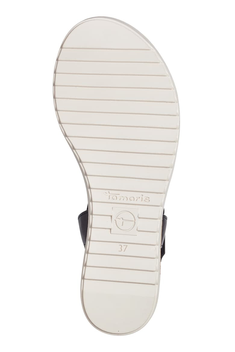 Tamaris Sandale wedge de piele ecologica - Pled.ro