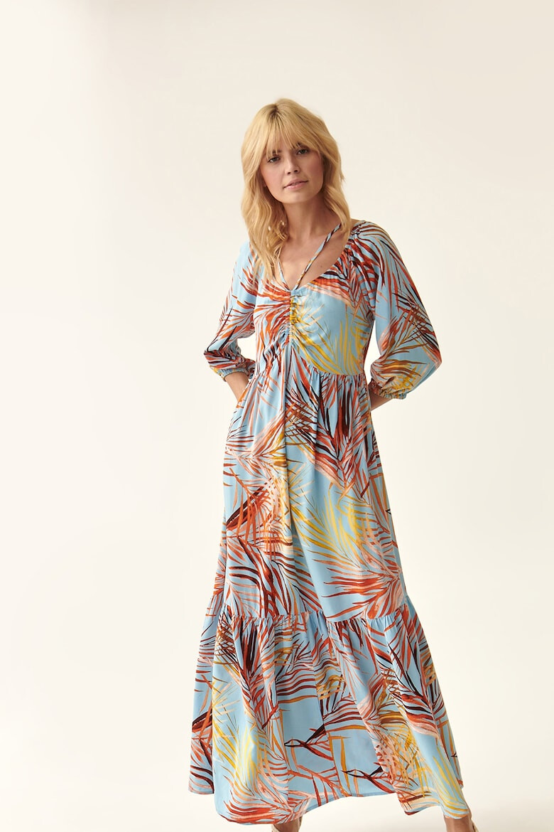 Tatuum Rochie maxi cu imprimeu tropical - Pled.ro