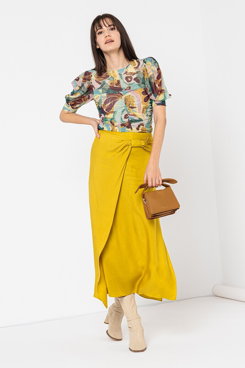 Ted Baker Bluza cu model si maneci bufante Vyoll - Pled.ro