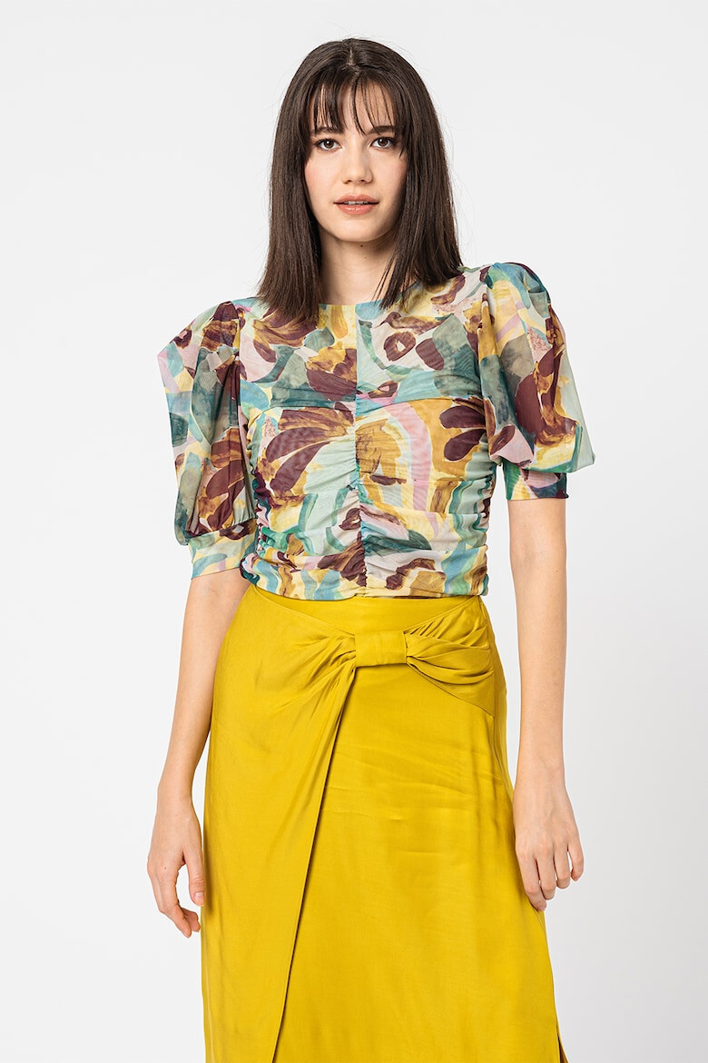 Ted Baker Bluza cu model si maneci bufante Vyoll - Pled.ro