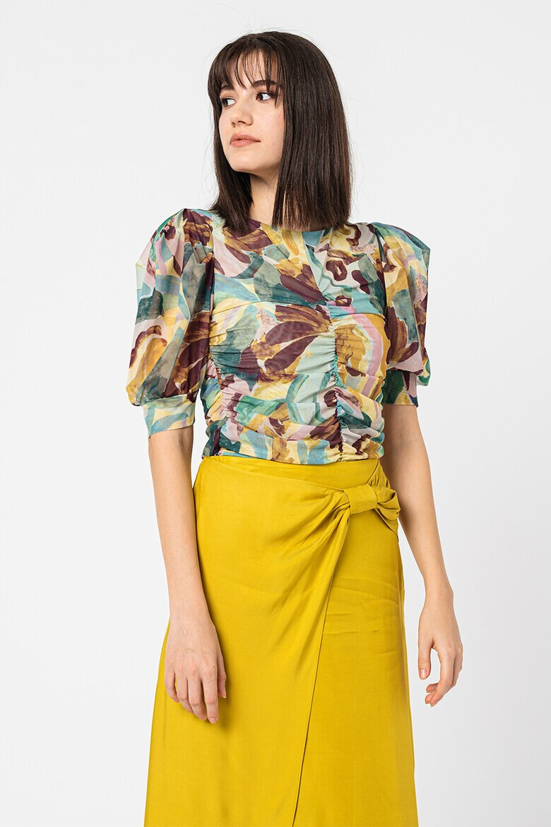 Ted Baker Bluza cu model si maneci bufante Vyoll - Pled.ro