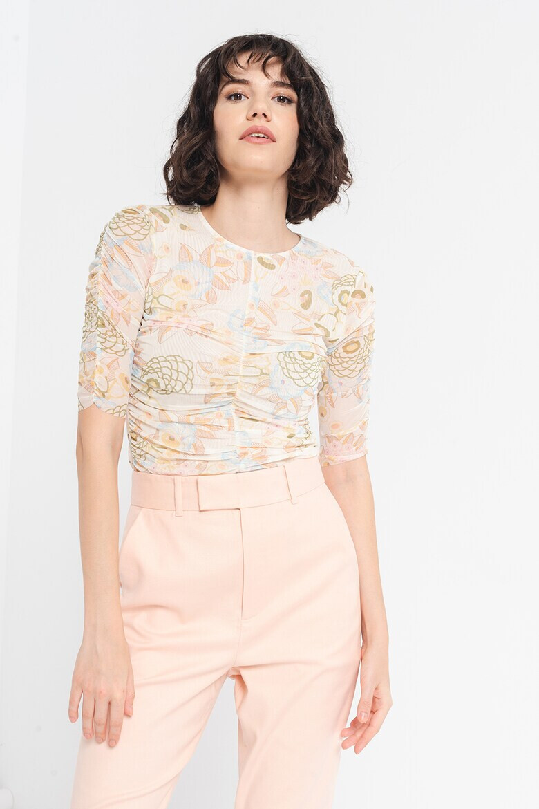 Ted Baker Bluza slim fit cu detaliu plisat Alllaba - Pled.ro