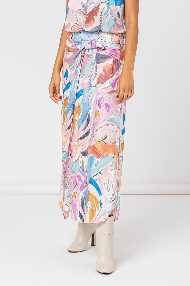 Ted Baker Fusta midi cu model petrecut Kylie - Pled.ro