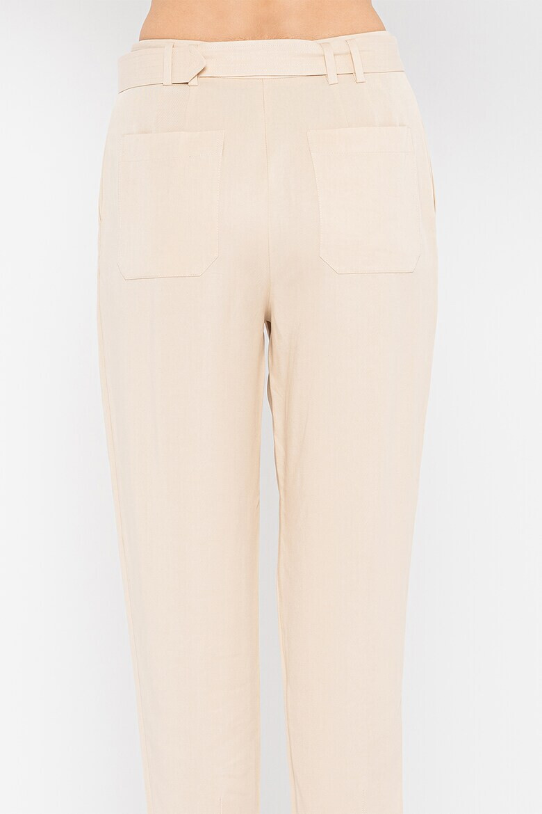 Ted Baker Pantaloni conici cu talie inalta Ninette - Pled.ro