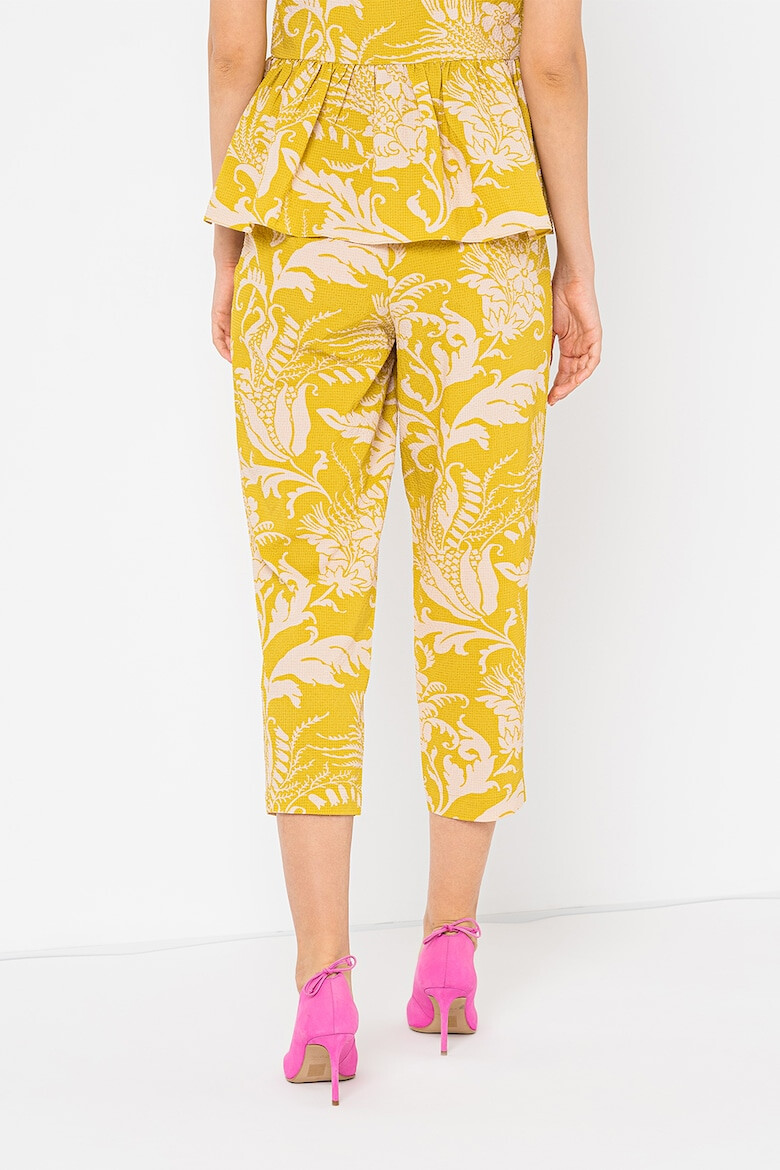 Ted Baker Pantaloni crop cu talie inalta Kaylani - Pled.ro